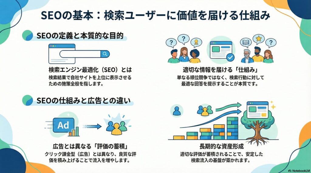 SEOをインフォグラフィックで解説