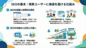 SEOをインフォグラフィックで解説