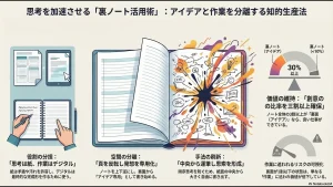 アイディアを生む&rdquo;裏ノート&rdquo;活用術