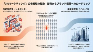 広告的訴求にはイメージ型とレスポンス型が存在する