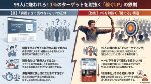 綺麗すぎるLPは機能しない