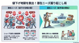 顕在ニーズと潜在ニーズの違いを解説