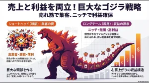 ロングテール戦略はゴジラだ