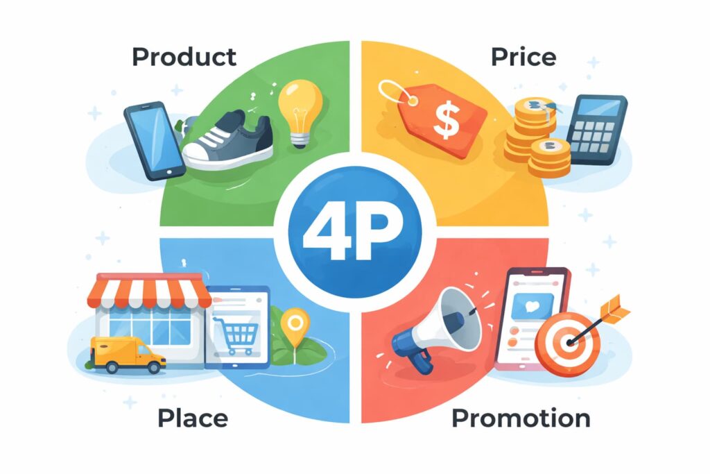 マーケティングの基本4p