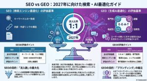 サイト流入は5割がAI経由になる？GEO,LLMOについて解説