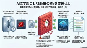 AIを活用し音声データをコンテンツ化する方法